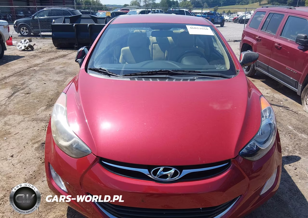 2013 Hyundai Elantra Gls VIN:KMHDH4AE7DU971552 - 12