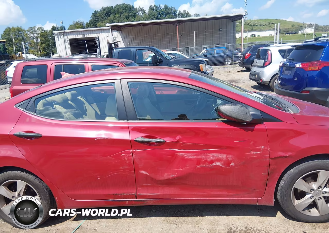 2013 Hyundai Elantra Gls VIN:KMHDH4AE7DU971552 - 13
