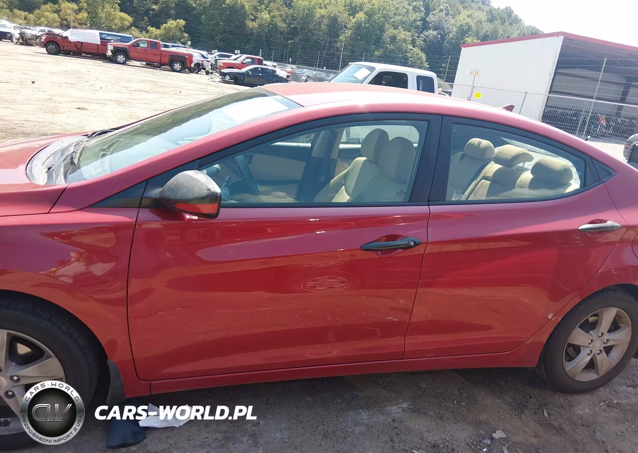 2013 Hyundai Elantra Gls VIN:KMHDH4AE7DU971552 - 14