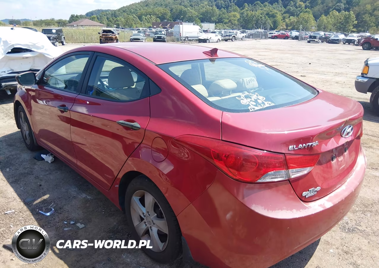 2013 Hyundai Elantra Gls VIN:KMHDH4AE7DU971552 - 3