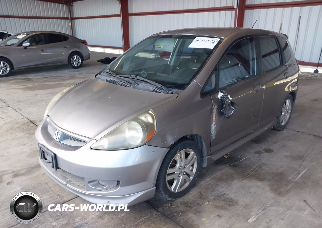 2008 Honda Fit Sport VIN:JHMGD38678S042970 - 2