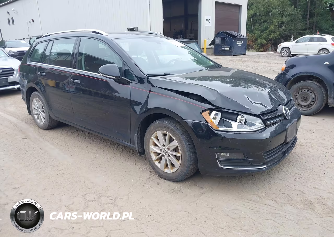 2017 Volkswagen Golf Sportwagen Tsi Sel VIN:3VWC17AU5HM502996 - 1