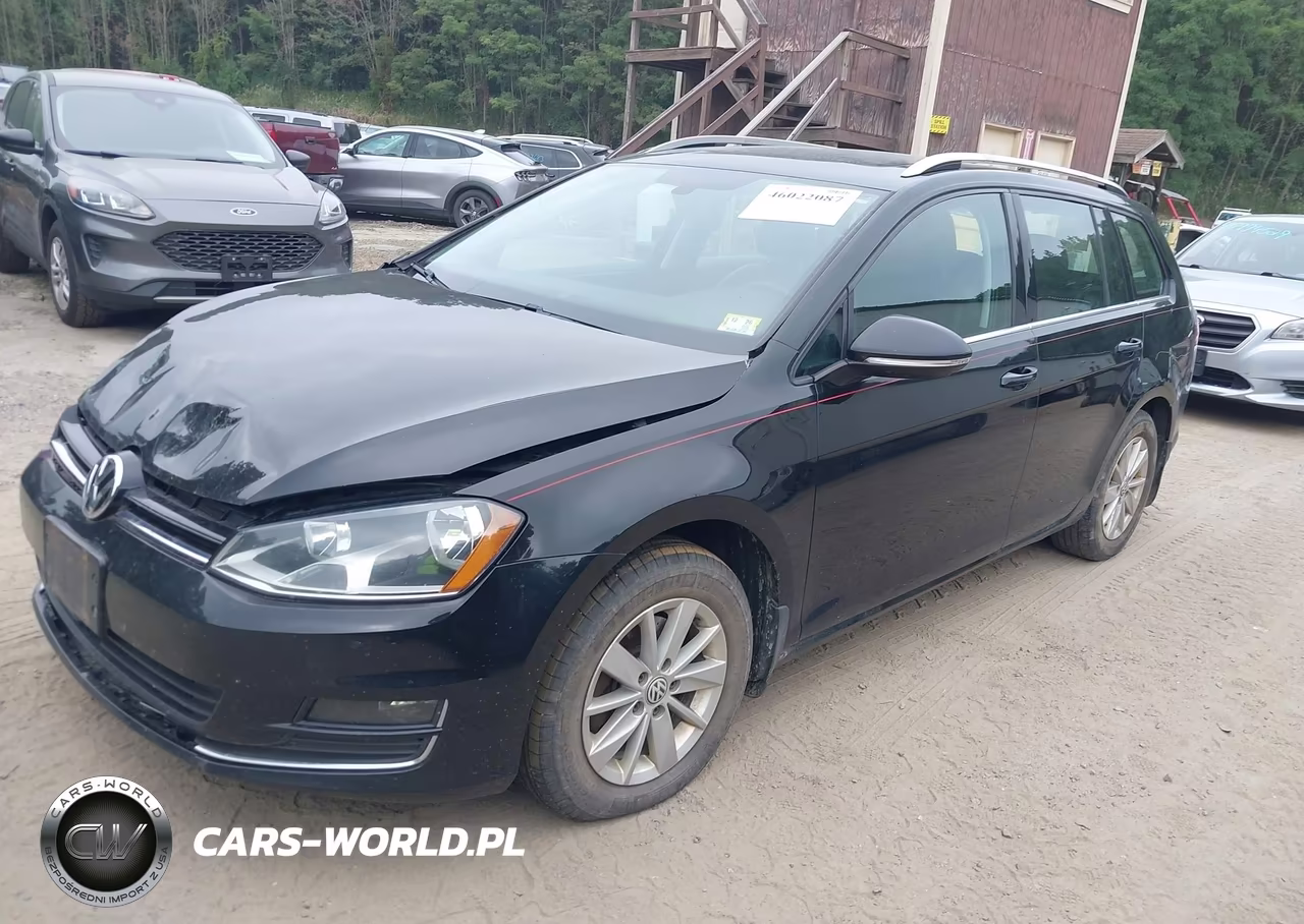 2017 Volkswagen Golf Sportwagen Tsi Sel VIN:3VWC17AU5HM502996 - 2