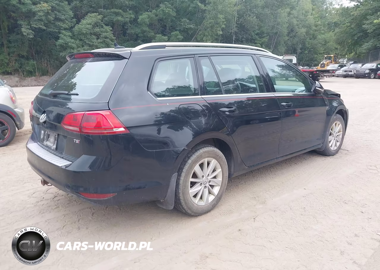 2017 Volkswagen Golf Sportwagen Tsi Sel VIN:3VWC17AU5HM502996 - 4