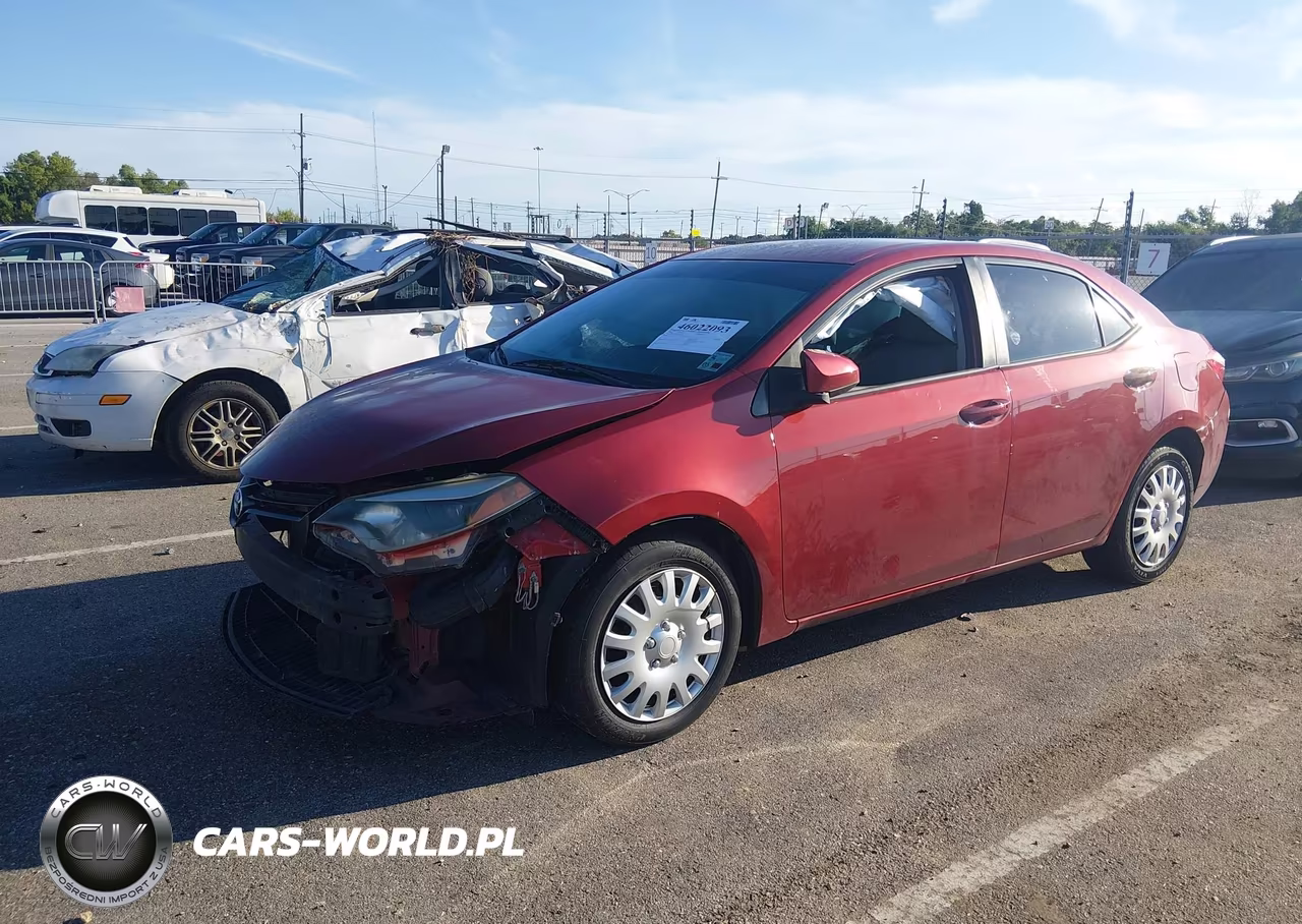 2016 Toyota Corolla Le VIN:2T1BURHE6GC668502 - 2