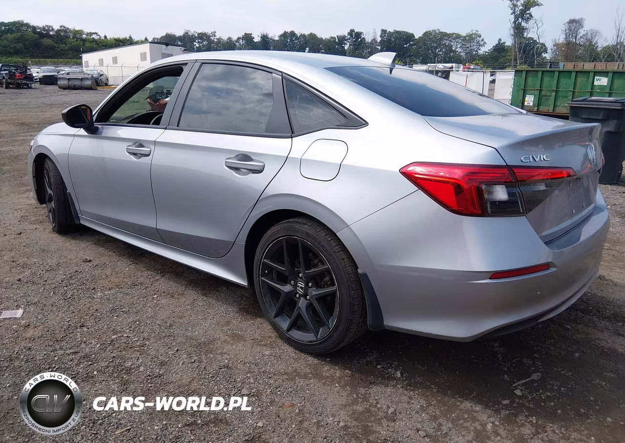 2022 Honda Civic Sport VIN:2HGFE2F56NH607437 - 3