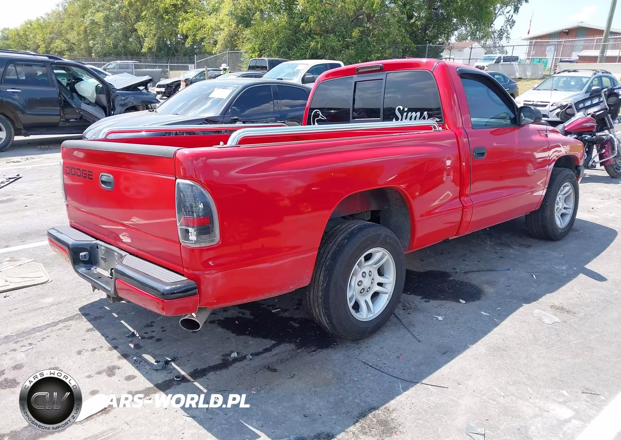 2001 Dodge Dakota Slt-Sport VIN:1B7FL26N61S126580 - 4