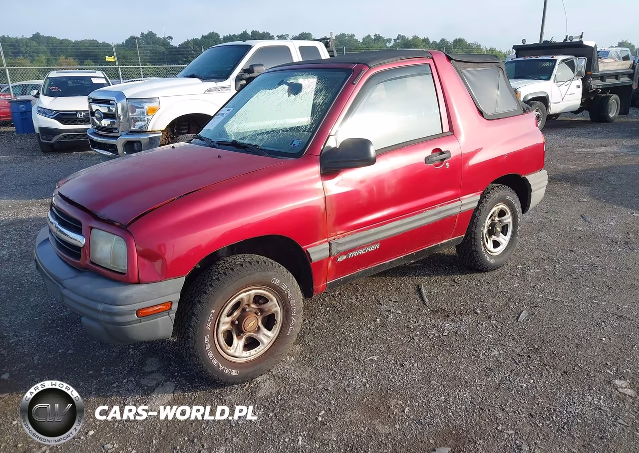 2000 Chevrolet Tracker VIN:2CNBJ1866Y6942881 - 2
