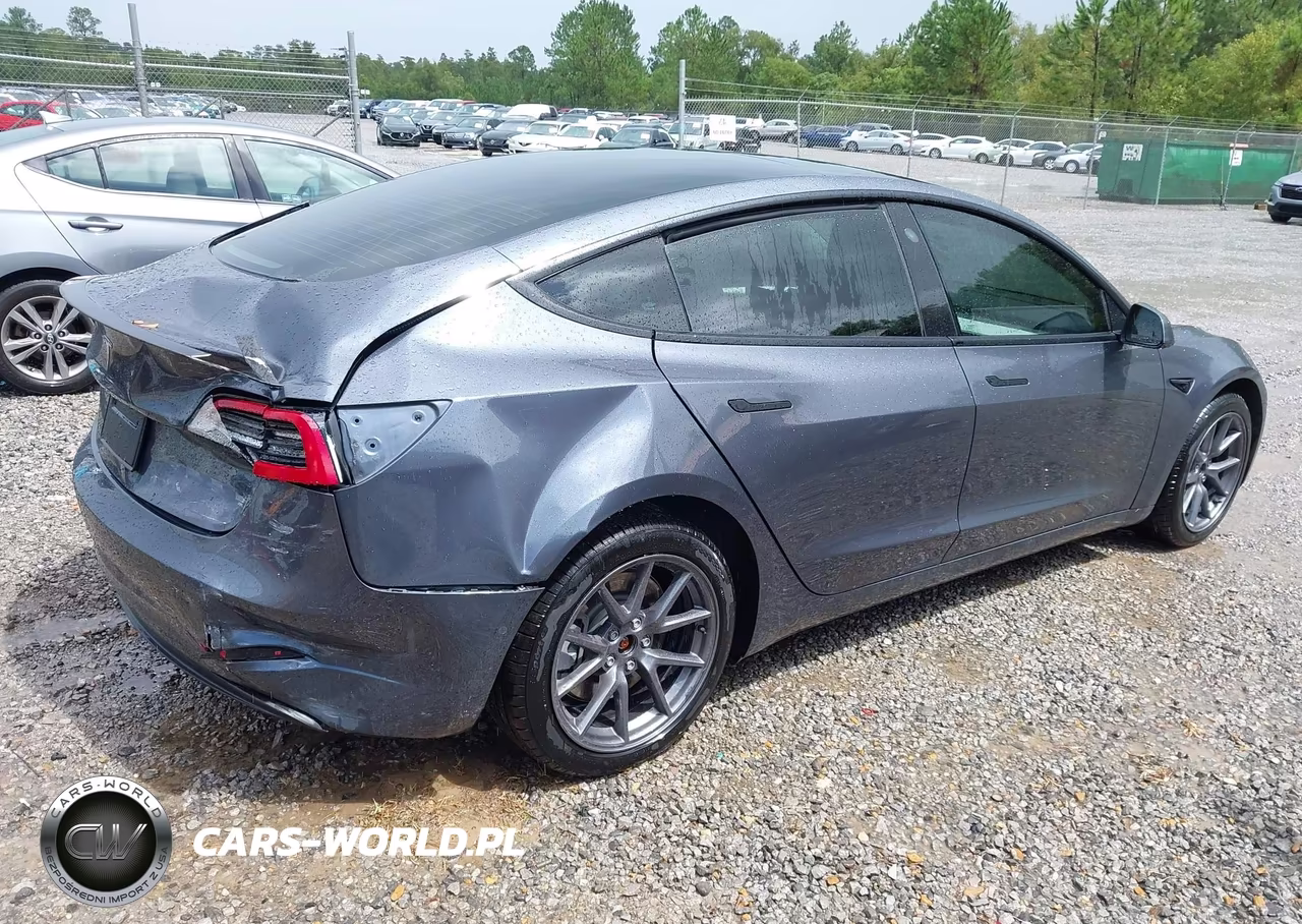 2022 Tesla Model 3 Rear-Wheel Drive VIN:5YJ3E1EA5NF342090 - 4