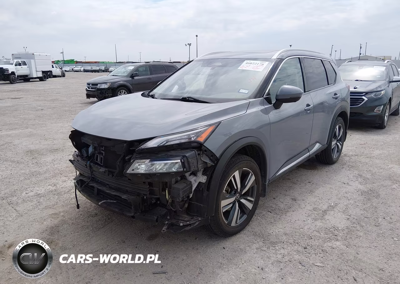 2021 Nissan Rogue Sl Fwd VIN:JN8AT3CA1MW019648 - 2
