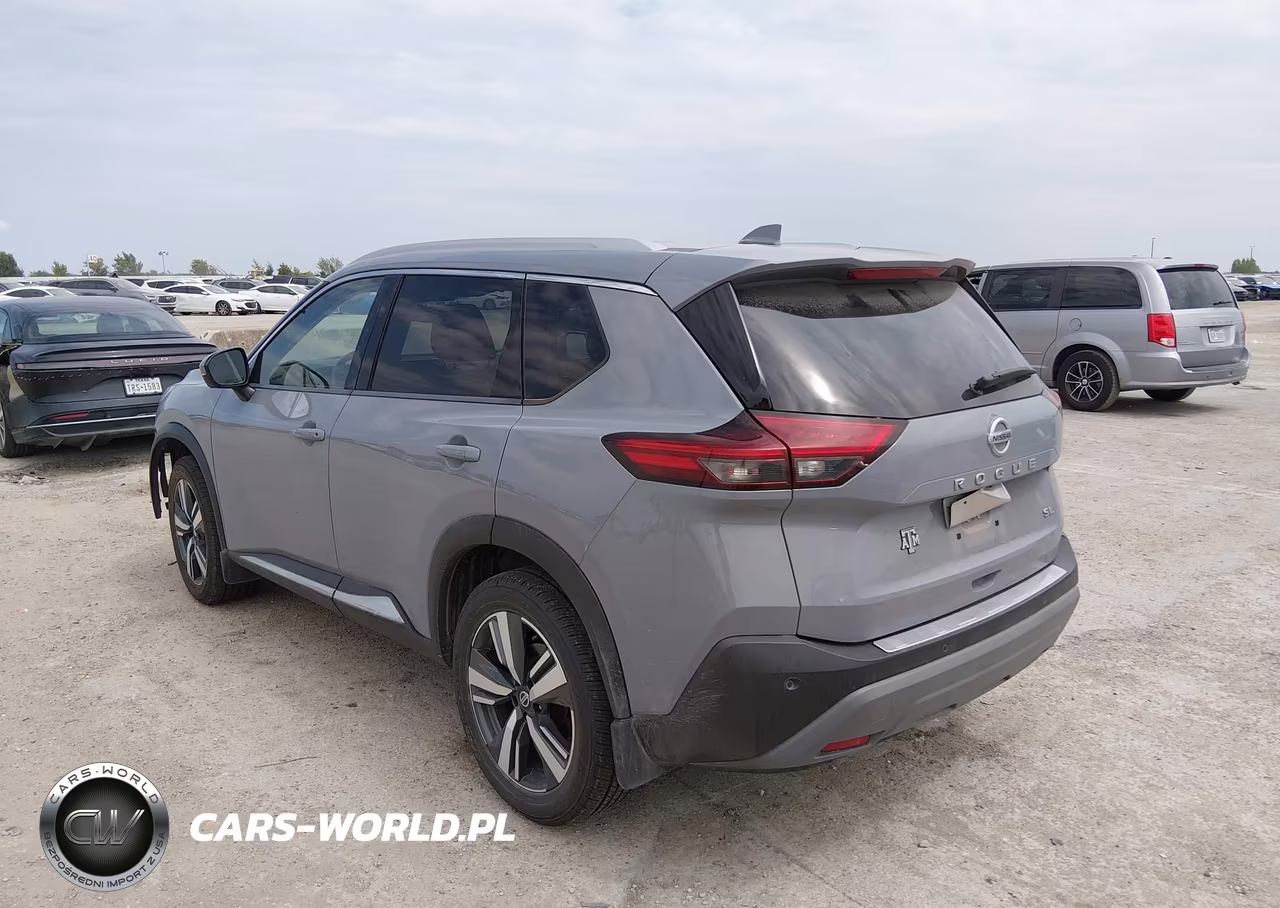 2021 Nissan Rogue Sl Fwd VIN:JN8AT3CA1MW019648 - 3