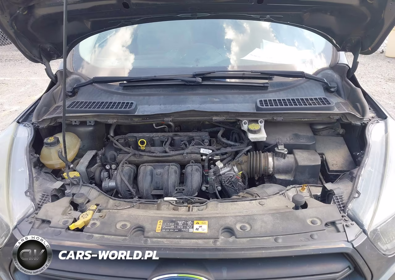 2018 Ford Escape S VIN:1FMCU0F74JUA19677 - 10