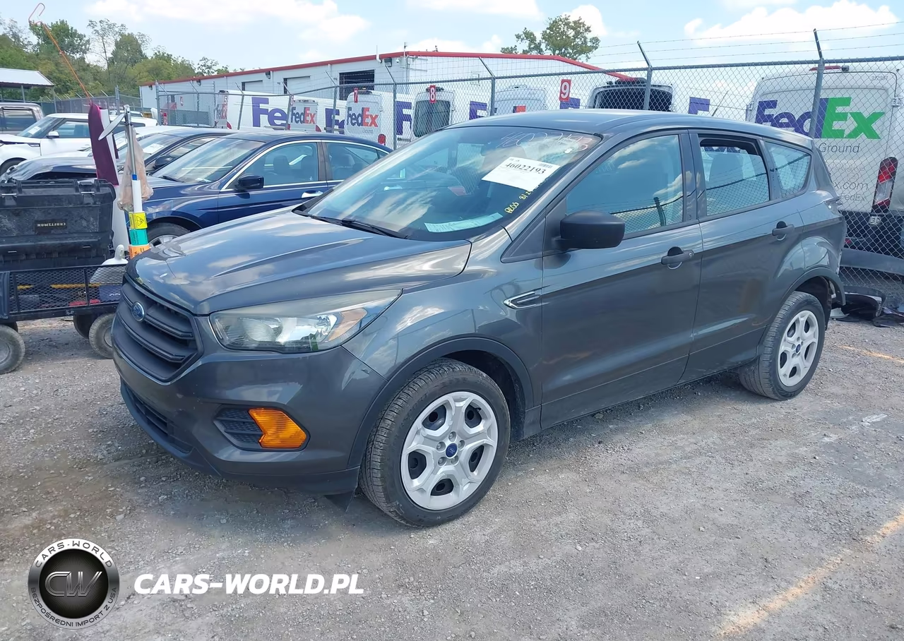 2018 Ford Escape S VIN:1FMCU0F74JUA19677 - 2