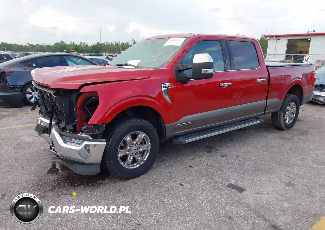 2021 Ford F-150 Lariat VIN:1FTFW1ED9MFA91511 - 2