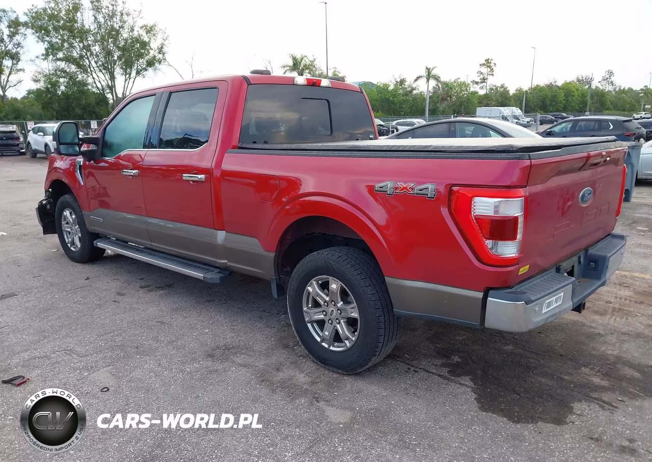 2021 Ford F-150 Lariat VIN:1FTFW1ED9MFA91511 - 3
