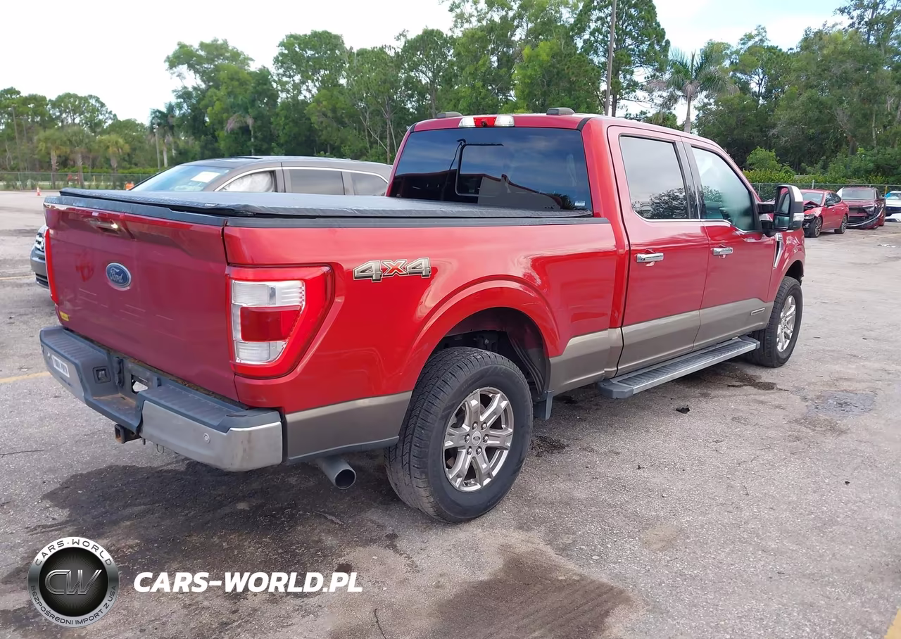 2021 Ford F-150 Lariat VIN:1FTFW1ED9MFA91511 - 4