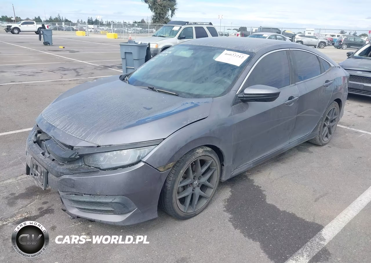 2016 Honda Civic Lx VIN:19XFC2F59GE242299 - 2