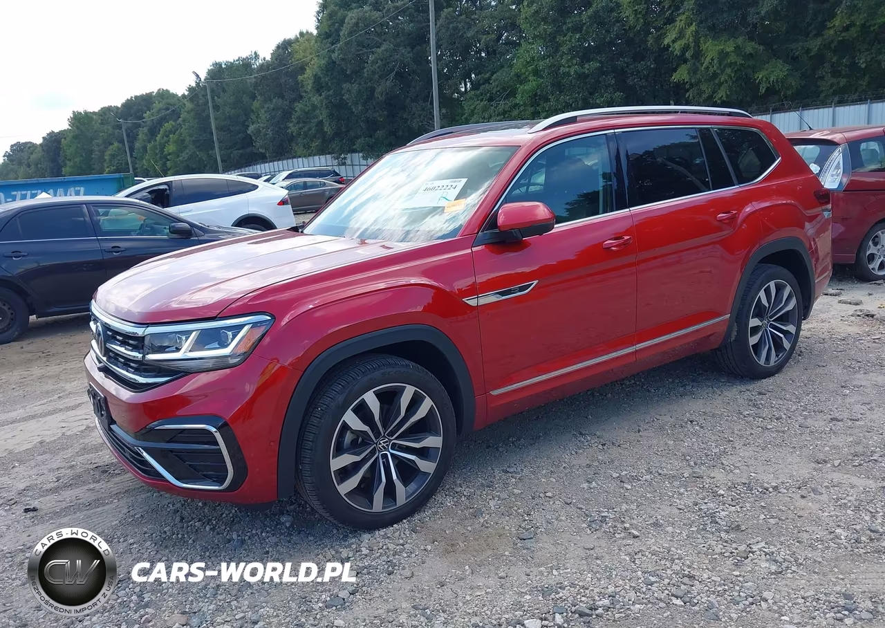 2022 Volkswagen Atlas 3.6L V6 Sel Premium R-Line VIN:1V2FR2CA9NC533310 - 2