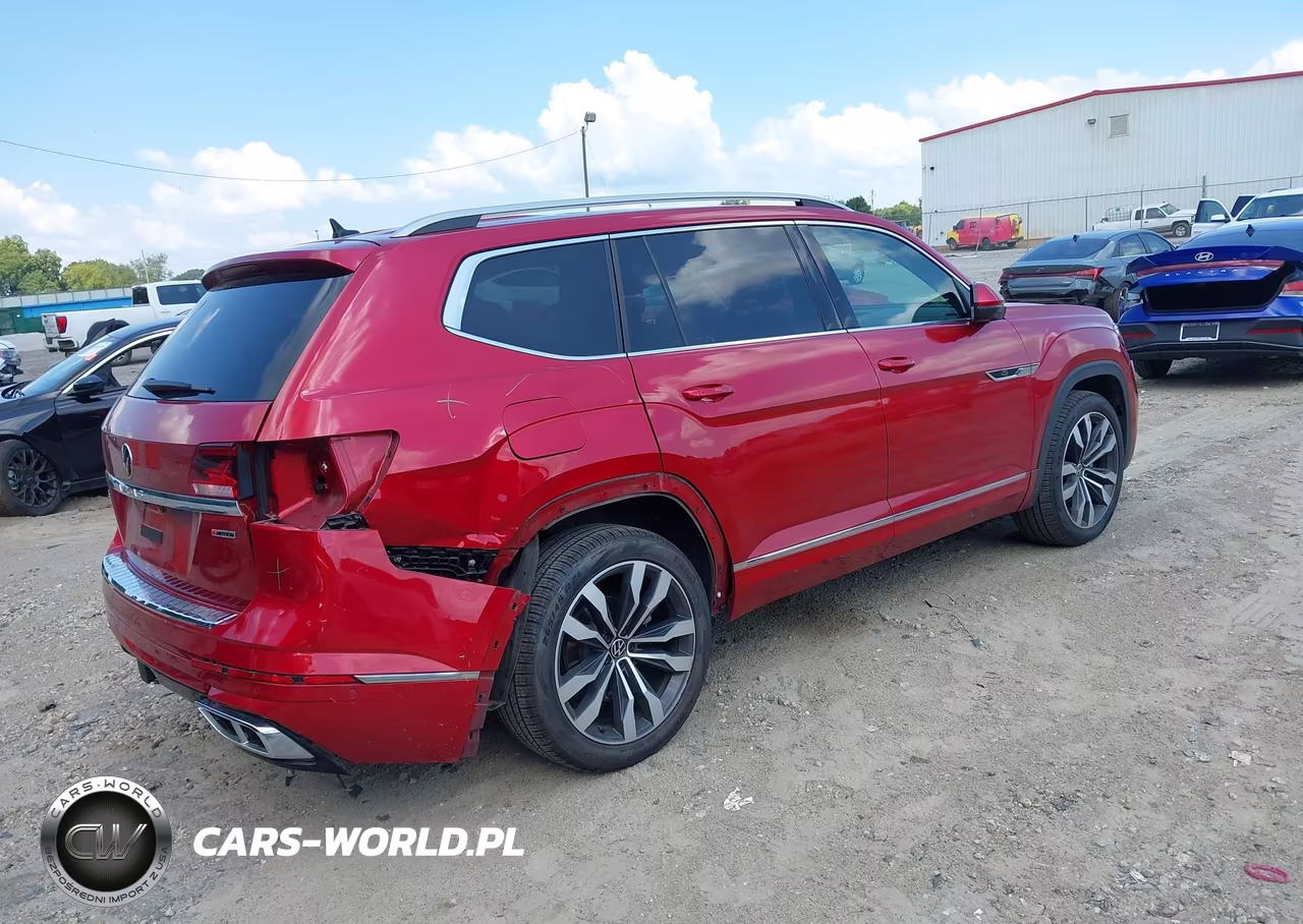 2022 Volkswagen Atlas 3.6L V6 Sel Premium R-Line VIN:1V2FR2CA9NC533310 - 4