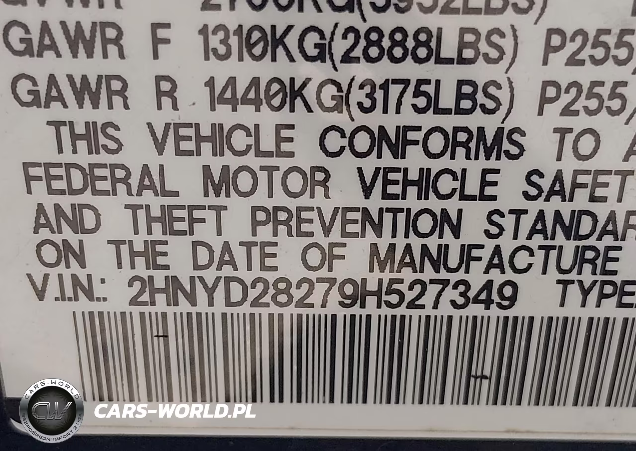 2009 Acura Mdx VIN:2HNYD28279H527349 - 9