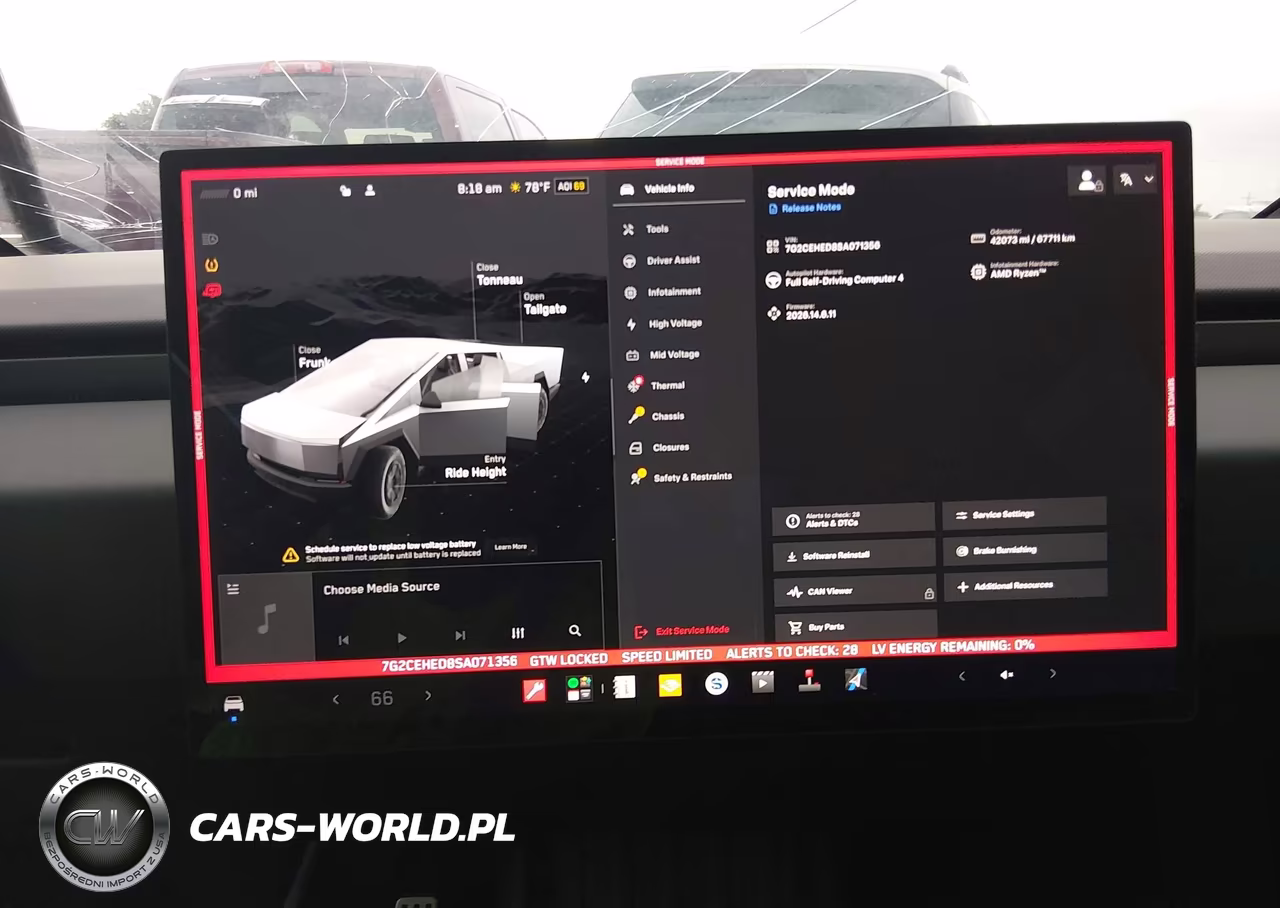 2025 Tesla Cybertruck All-Wheel Drive VIN:7G2CEHED8SA071356 - 18