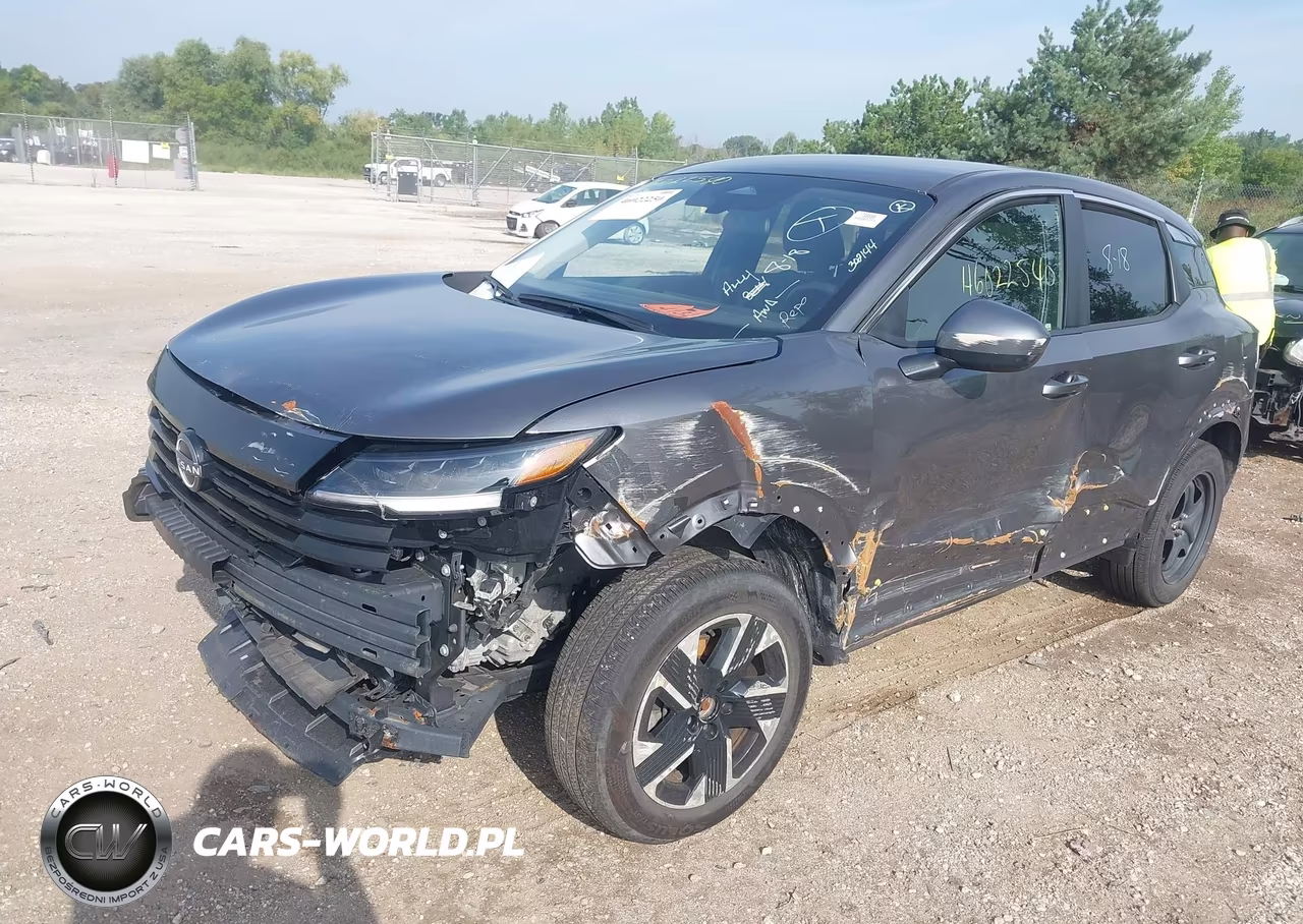 2025 Nissan Kicks Sv Intelligent Awd VIN:3N8AP6CB6SL302144 - 2