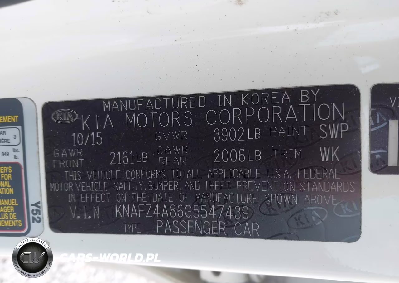 2016 Kia Forte Ex VIN:KNAFZ4A86G5547439 - 9