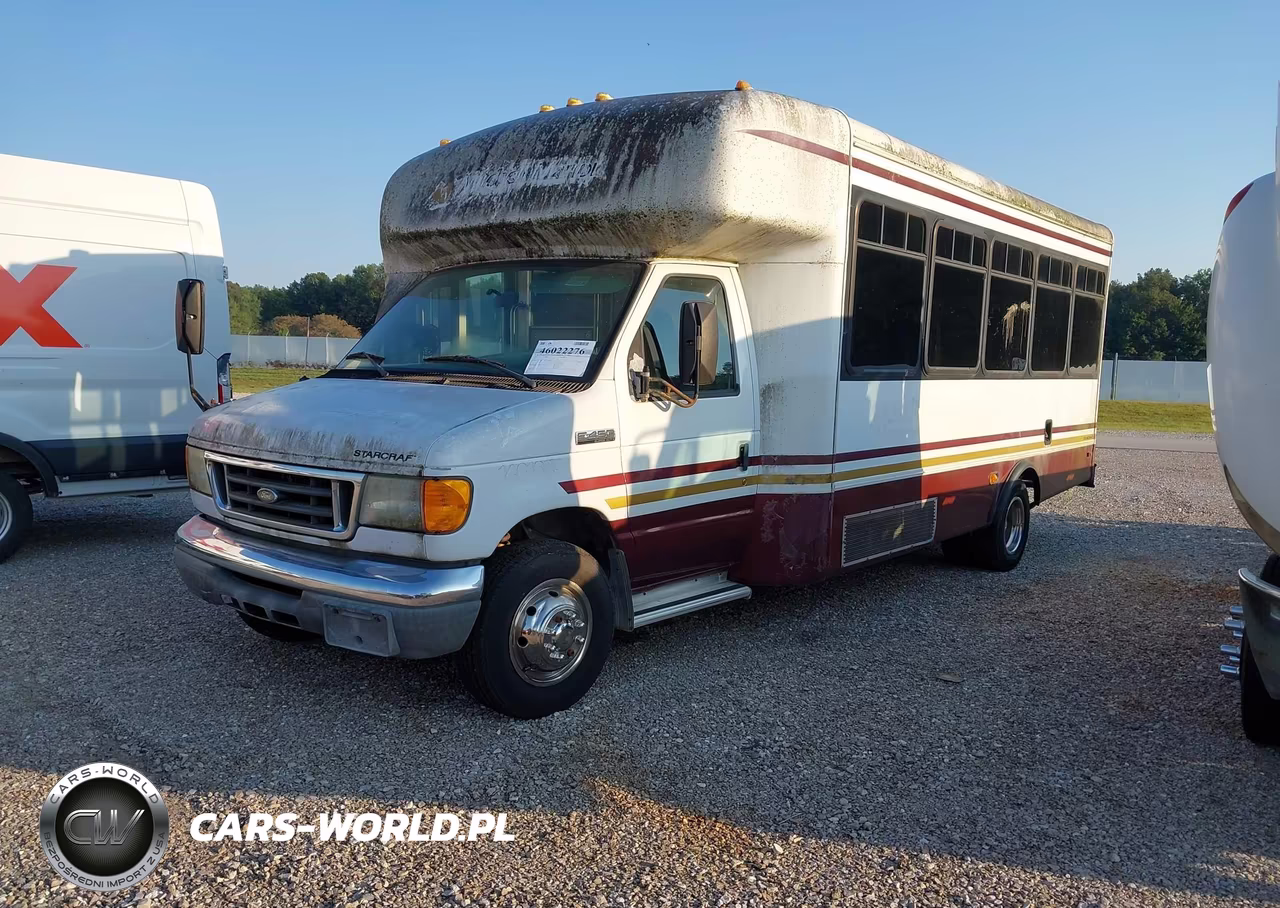 2006 Ford Econoline E450 Super Duty Cutwy Van VIN:1FDXE45S46DB03890 - 2
