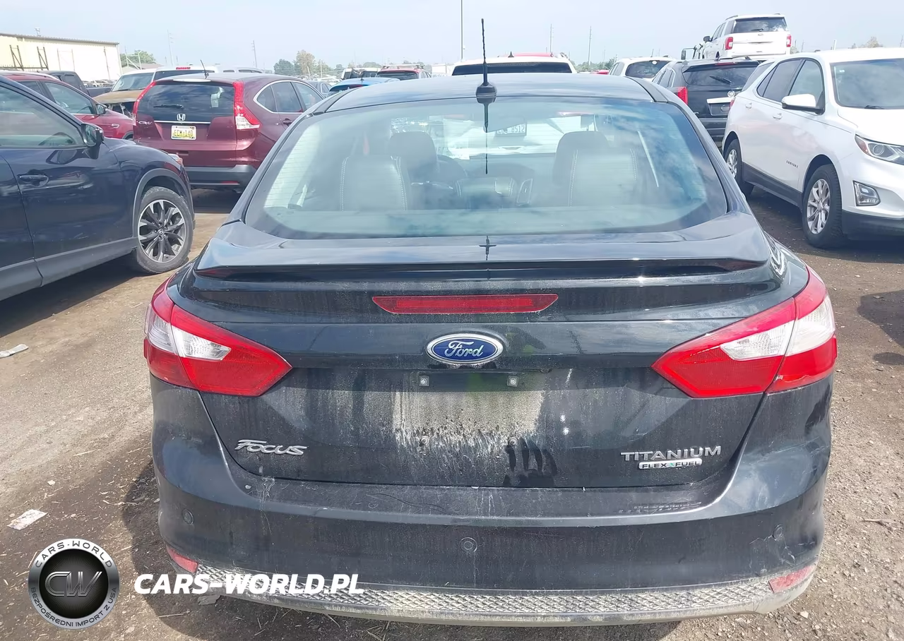 2014 Ford Focus Titanium VIN:1FADP3J26EL412255 - 16