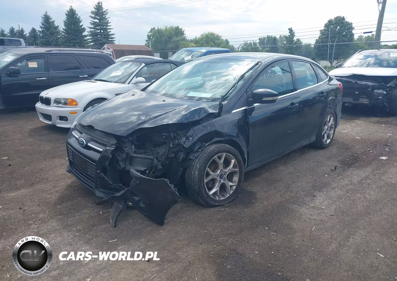 2014 Ford Focus Titanium VIN:1FADP3J26EL412255 - 2