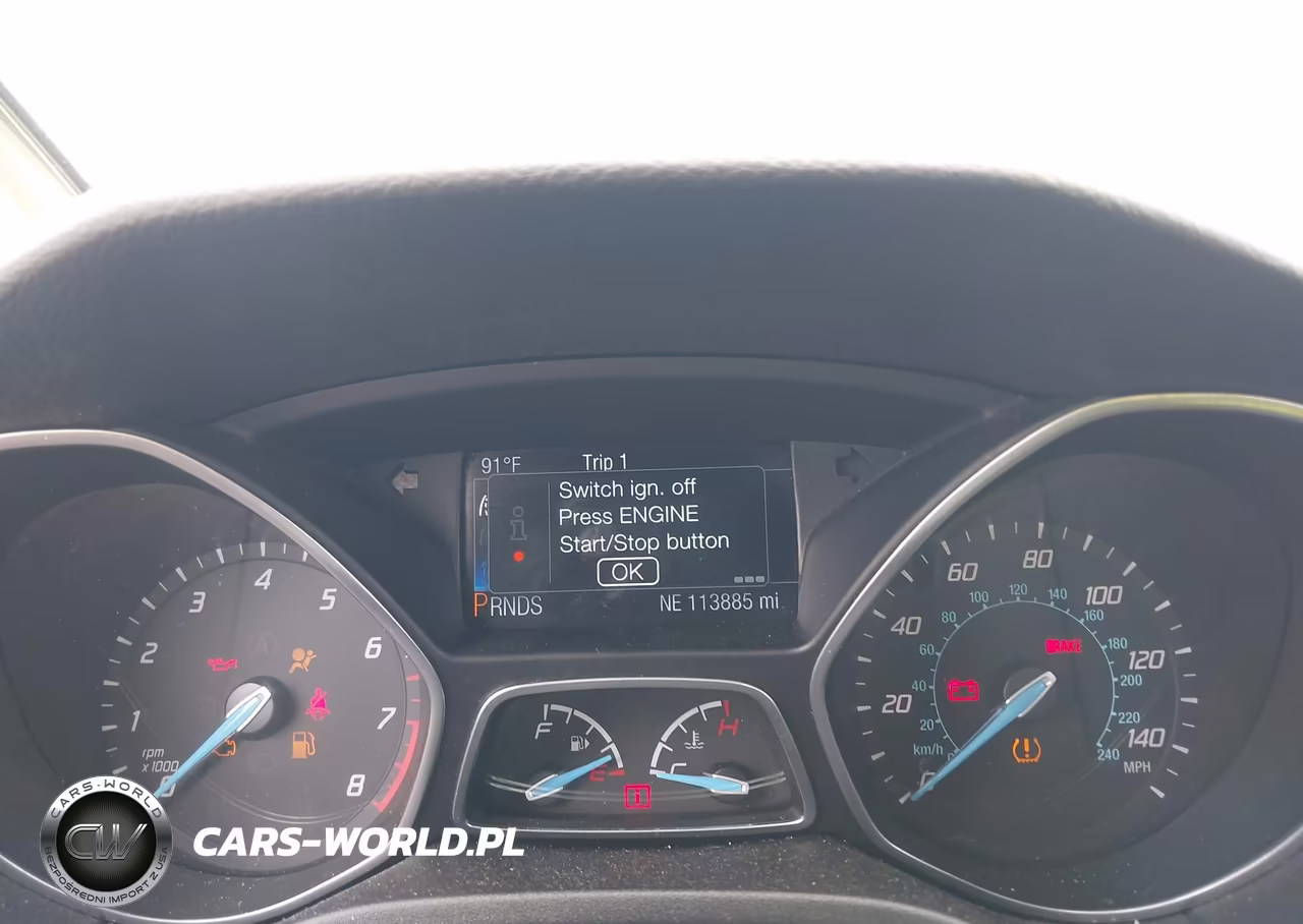 2014 Ford Focus Titanium VIN:1FADP3J26EL412255 - 7