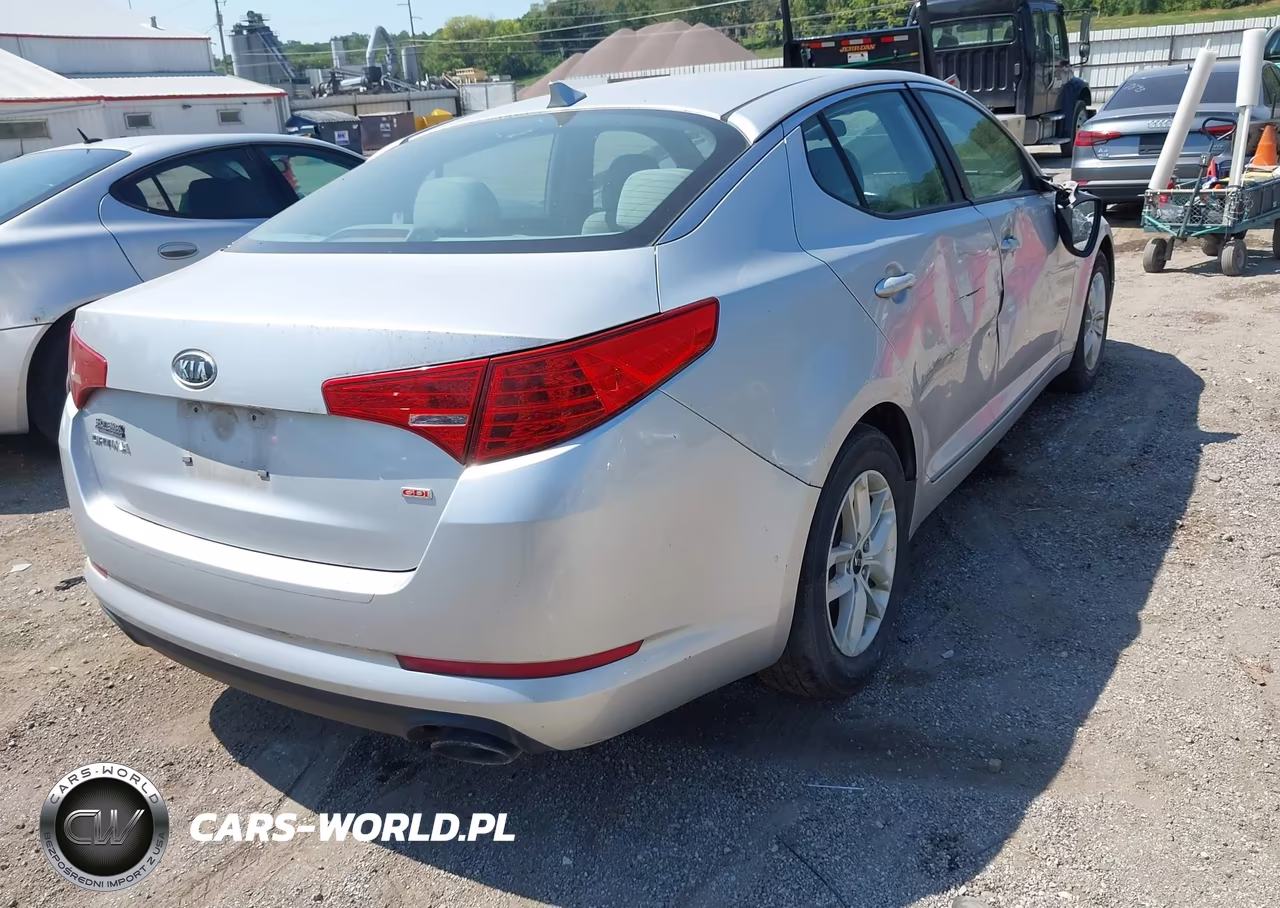 2011 Kia Optima Lx VIN:KNAGM4A7XB5178538 - 4