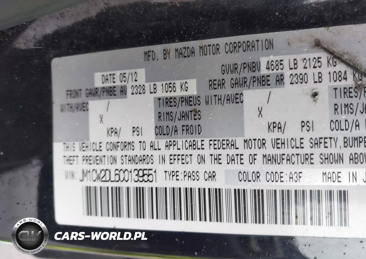 2012 Mazda Mazda5 Grand Touring VIN:JM1CW2DL6C0139551 - 9