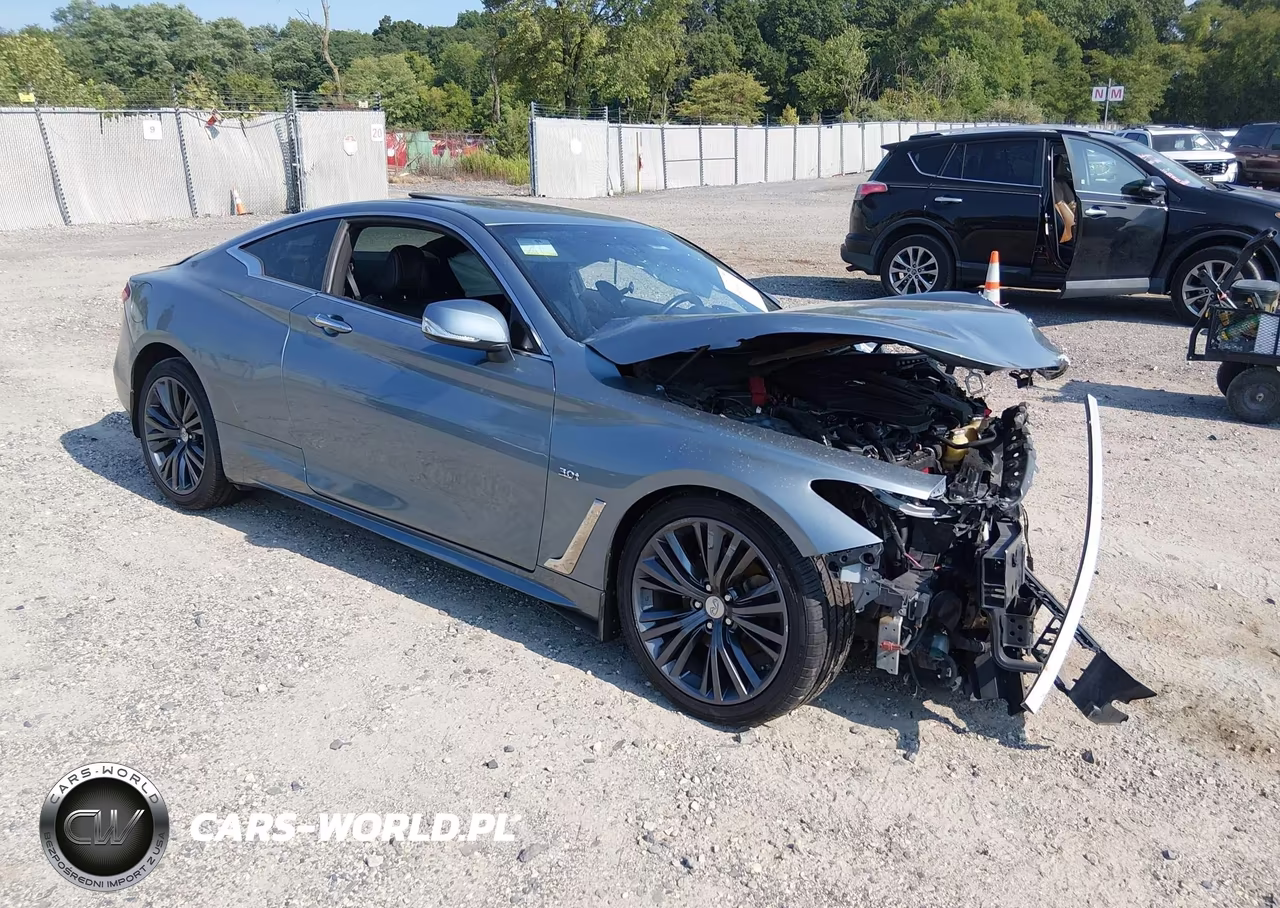 2017 Infiniti Q60 3.0T Premium VIN:JN1EV7EL7HM553853 - 1