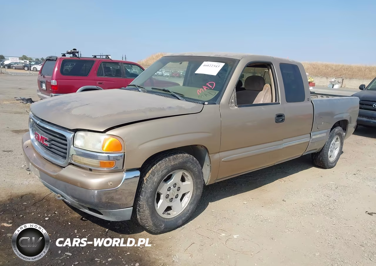1999 GMC Sierra 1500 Sle VIN:2GTEC19T8X1501023 - 2