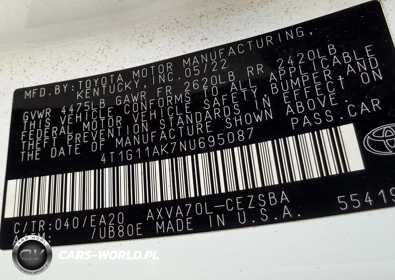 2022 Toyota Camry Se-Se Night Shade VIN:4T1G11AK7NU695087 - 9