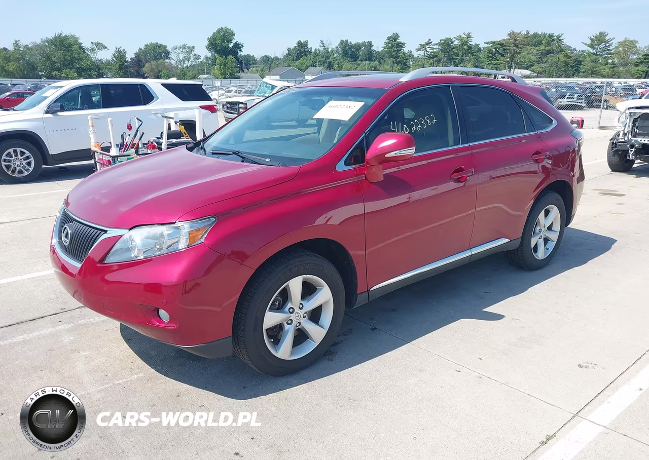 2010 Lexus Rx 350 VIN:2T2BK1BAXAC021438 - 2