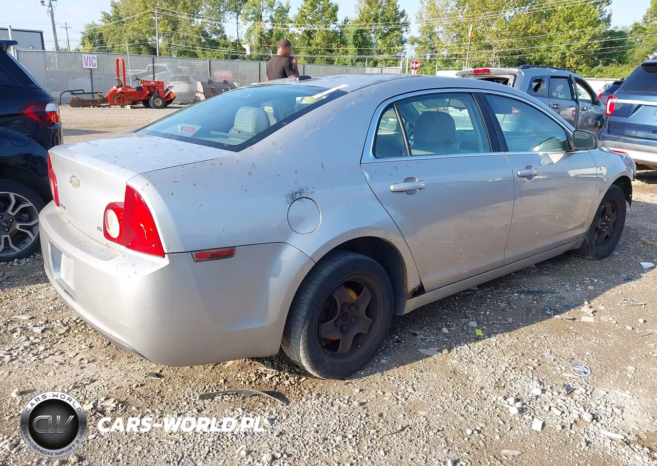 2008 Chevrolet Malibu Ls VIN:1G1ZG57B18F203830 - 4