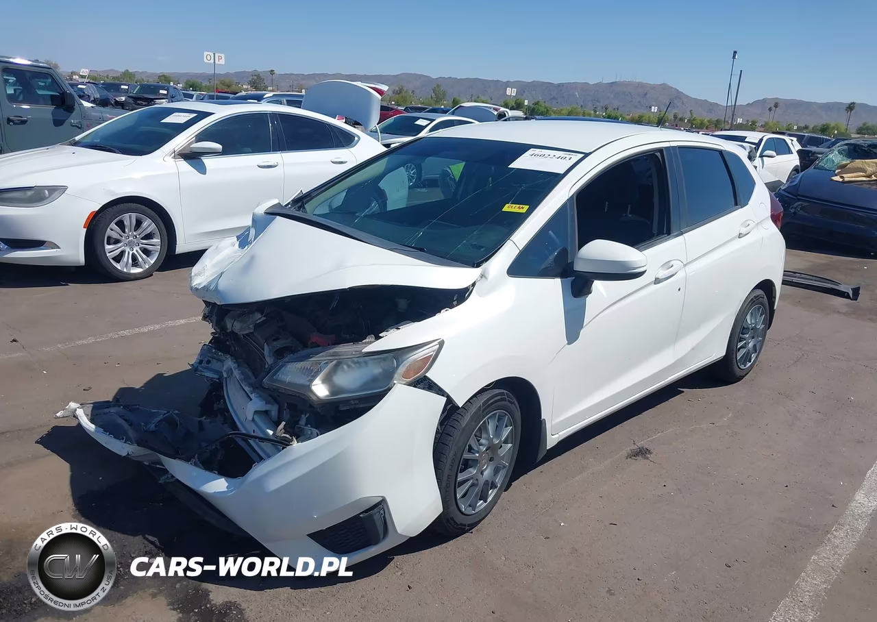 2017 Honda Fit Lx VIN:JHMGK5H56HS000931 - 2