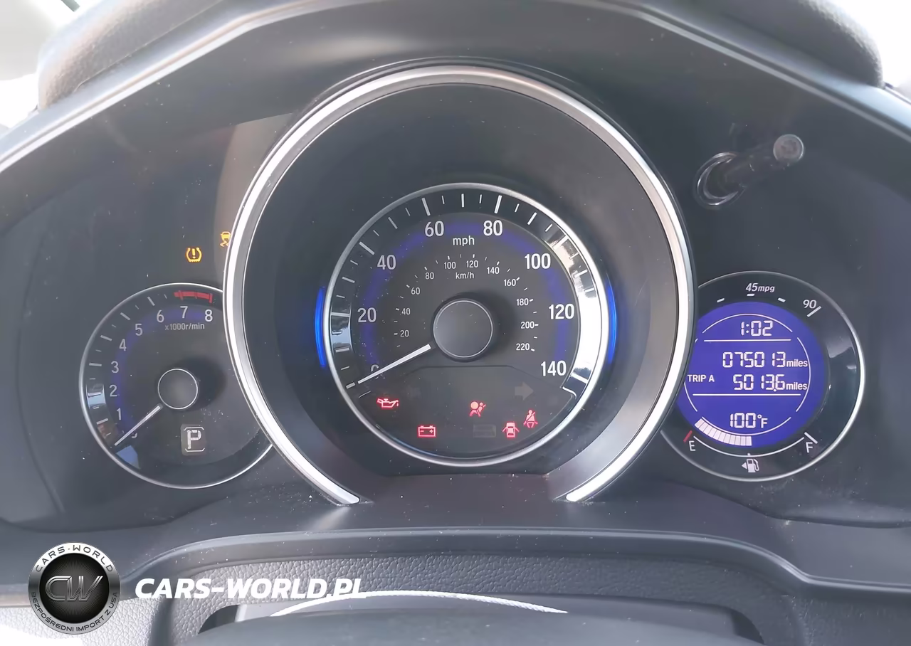 2017 Honda Fit Lx VIN:JHMGK5H56HS000931 - 7