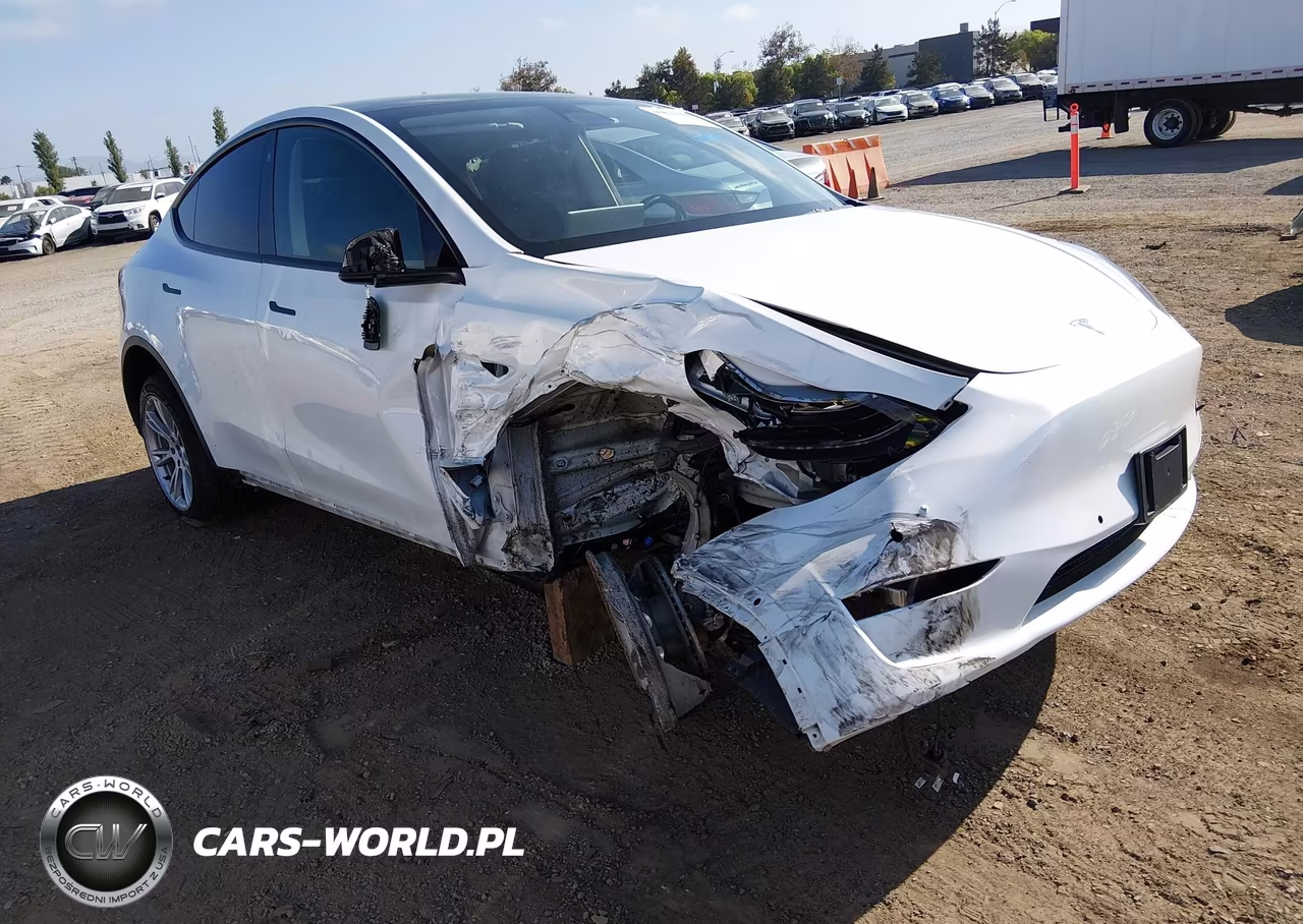 2022 Tesla Model Y Long Range Dual Motor All-Wheel Drive VIN:7SAYGDEE6NF557887 - 1