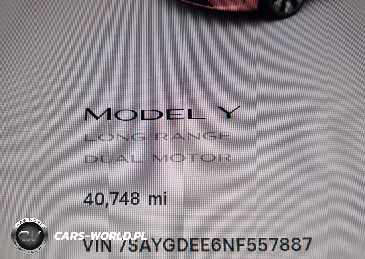 2022 Tesla Model Y Long Range Dual Motor All-Wheel Drive VIN:7SAYGDEE6NF557887 - 14