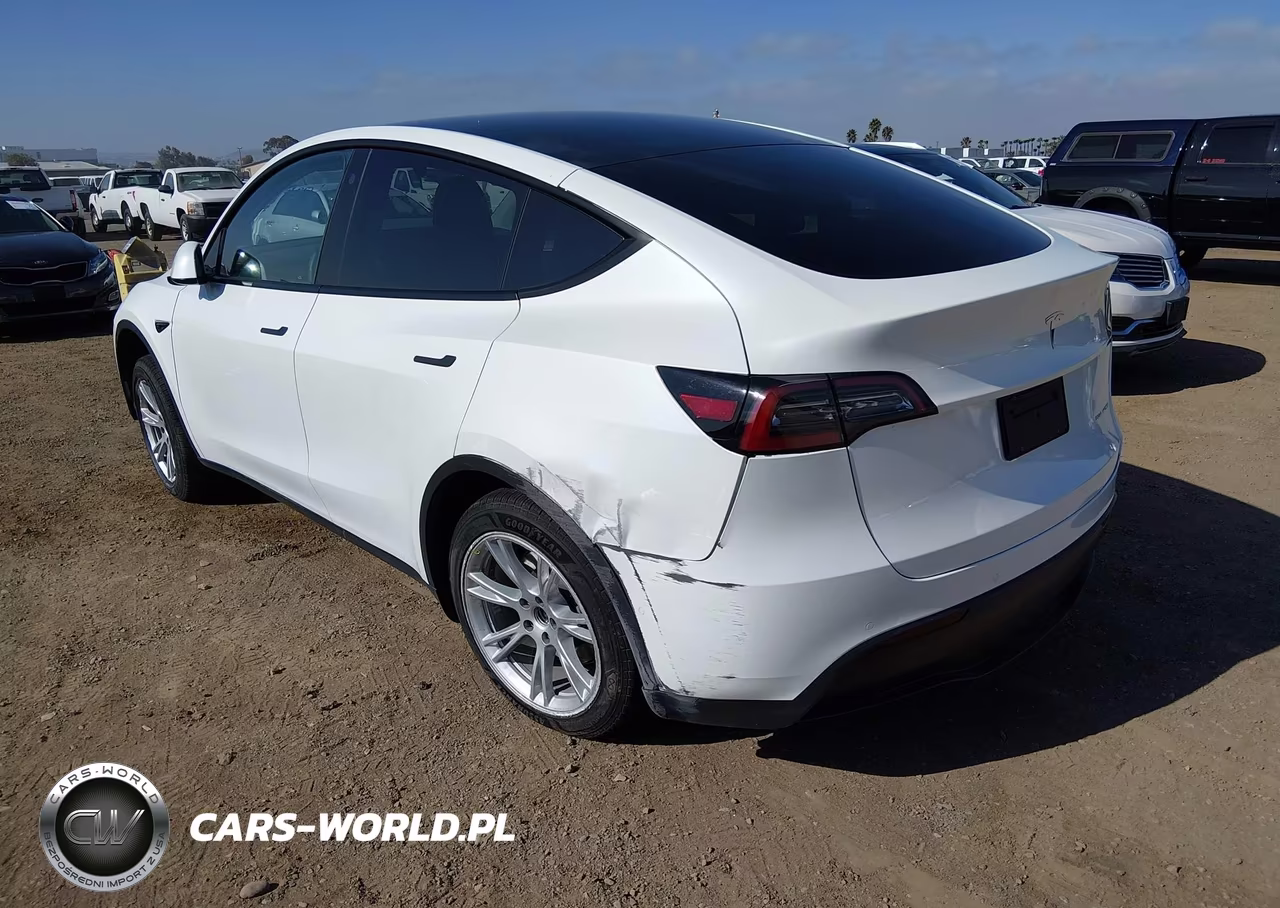 2022 Tesla Model Y Long Range Dual Motor All-Wheel Drive VIN:7SAYGDEE6NF557887 - 3