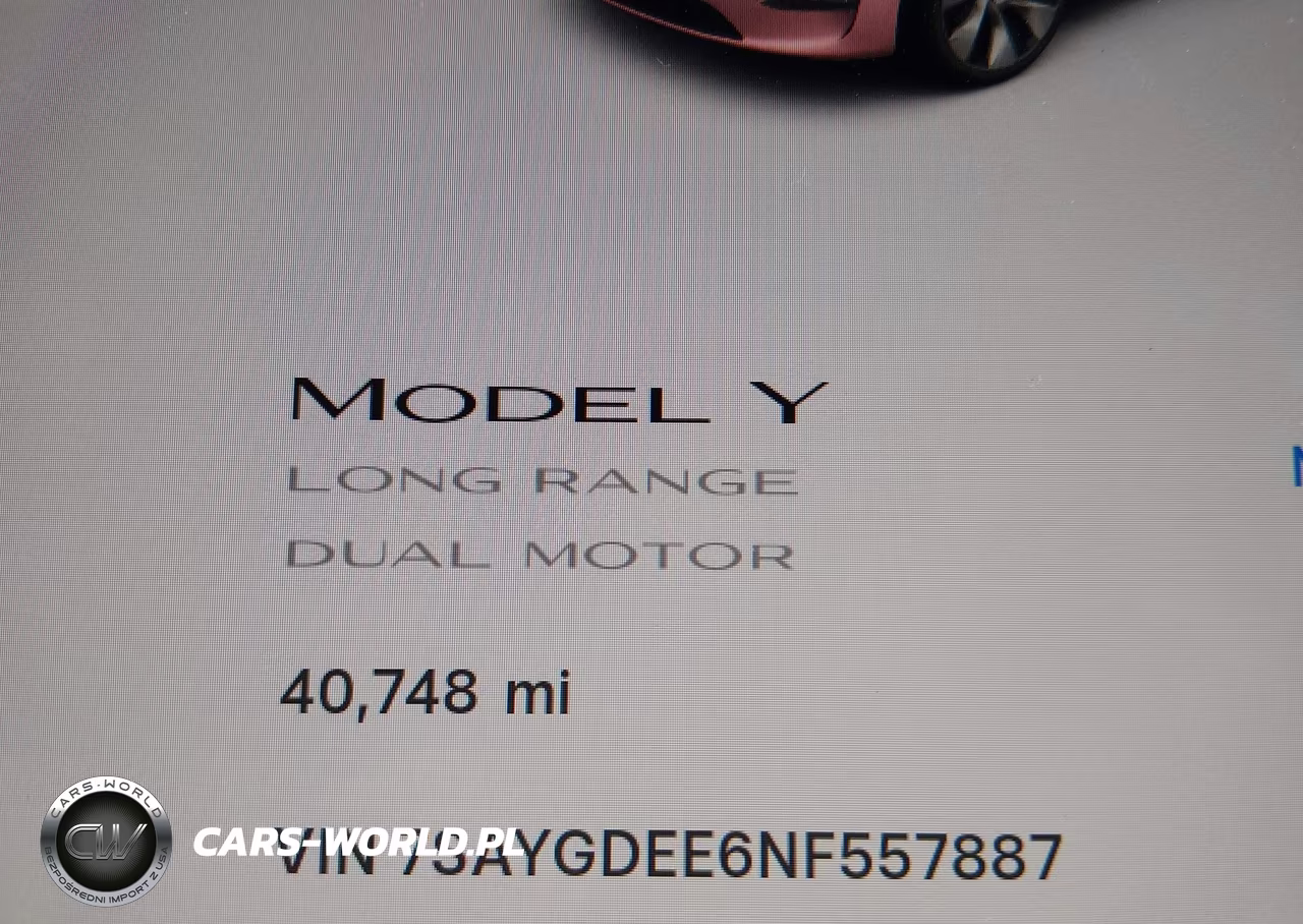 2022 Tesla Model Y Long Range Dual Motor All-Wheel Drive VIN:7SAYGDEE6NF557887 - 7
