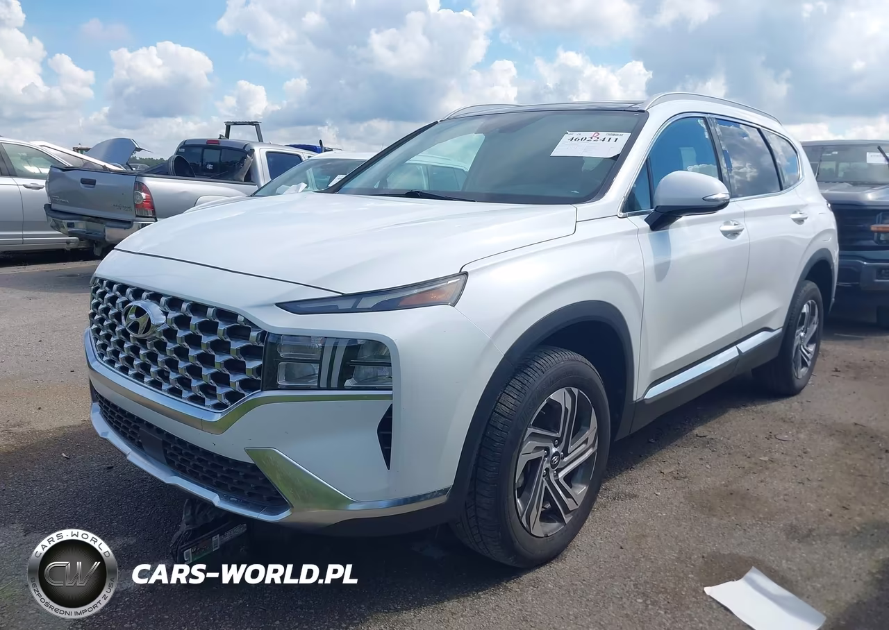 2022 Hyundai Santa Fe Sel VIN:5NMS3DAJ6NH474606 - 2