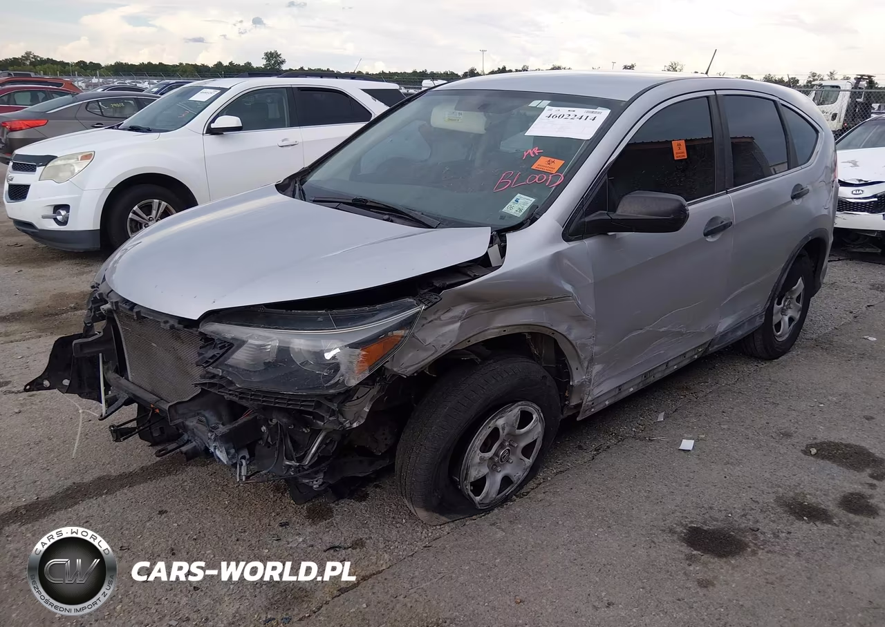 2013 Honda Cr-V Lx VIN:3CZRM3H32DG700593 - 2