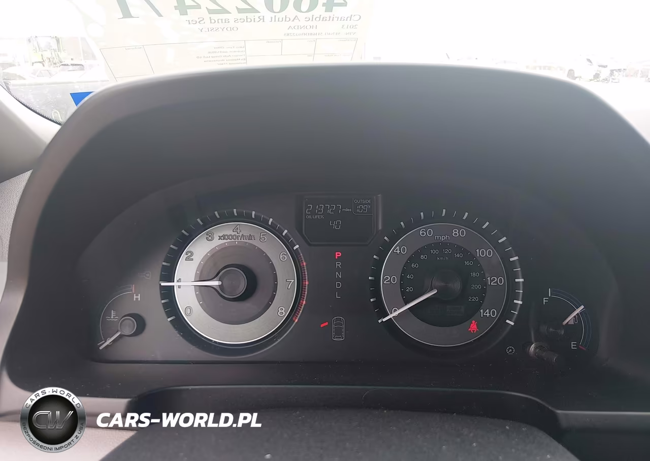 2013 Honda Odyssey Ex-L VIN:5FNRL5H68DB032285 - 15