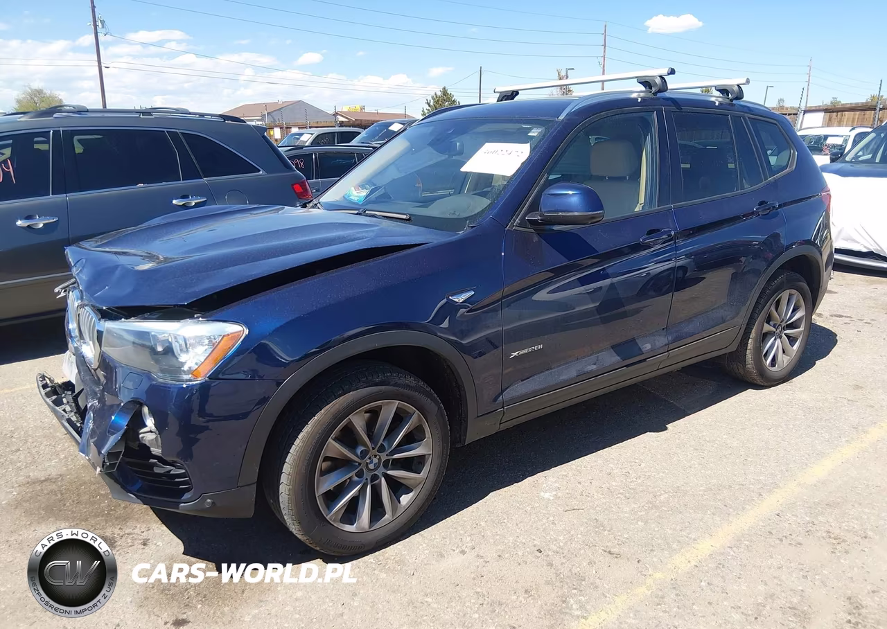 2017 BMW X3 xDrive28I VIN:5UXWX9C37H0T19048 - 2