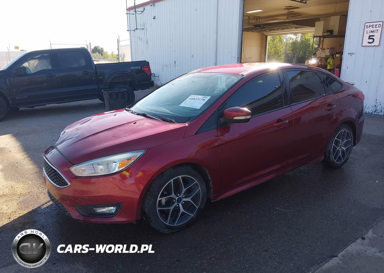 2015 Ford Focus Se VIN:1FADP3F28FL349668 - 2