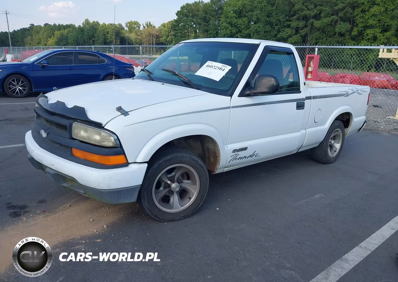 1998 Chevrolet S-10 Ls Fleetside VIN:1GCCS1440WK102289 - 2